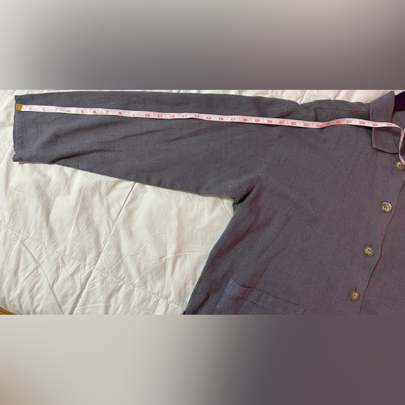 PA Company Boston - Boxy Linen Button Blouse - "One Size" - Picture 7 of 16